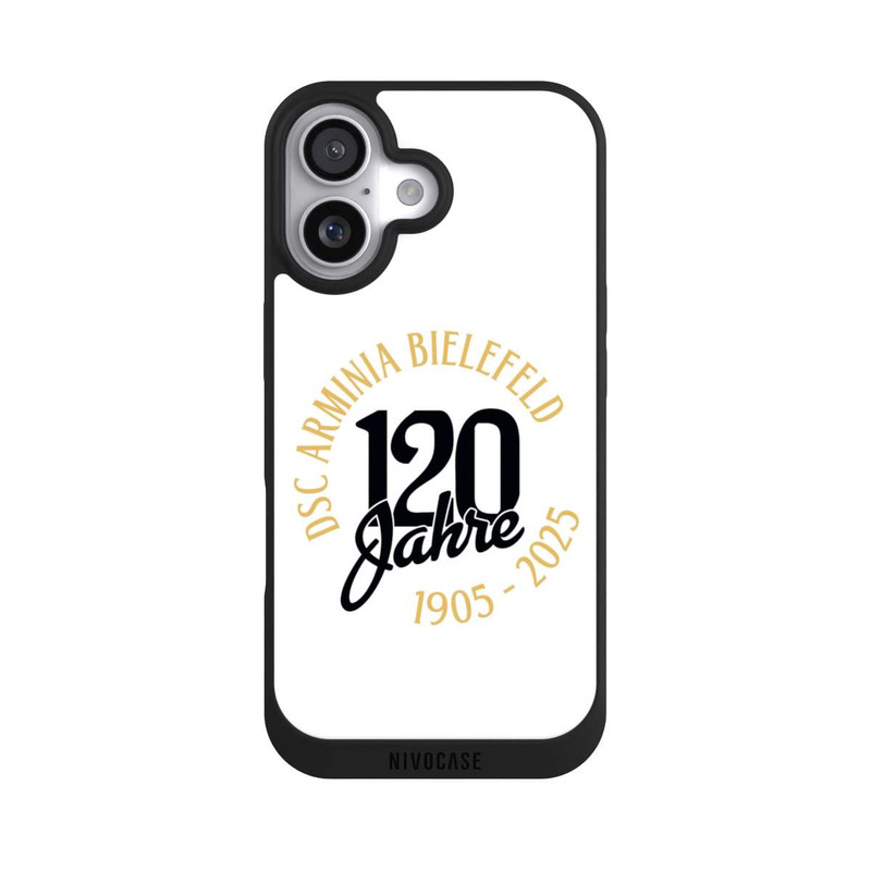 iPhone 17 NIVOpure Arminia Bielefeld 120 Jahre Weiß