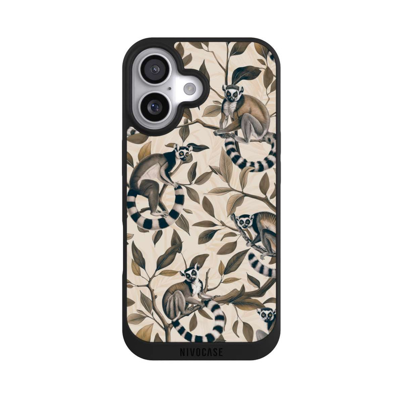 iPhone 17 NIVOpure Lush Tropical Lemur Paradise