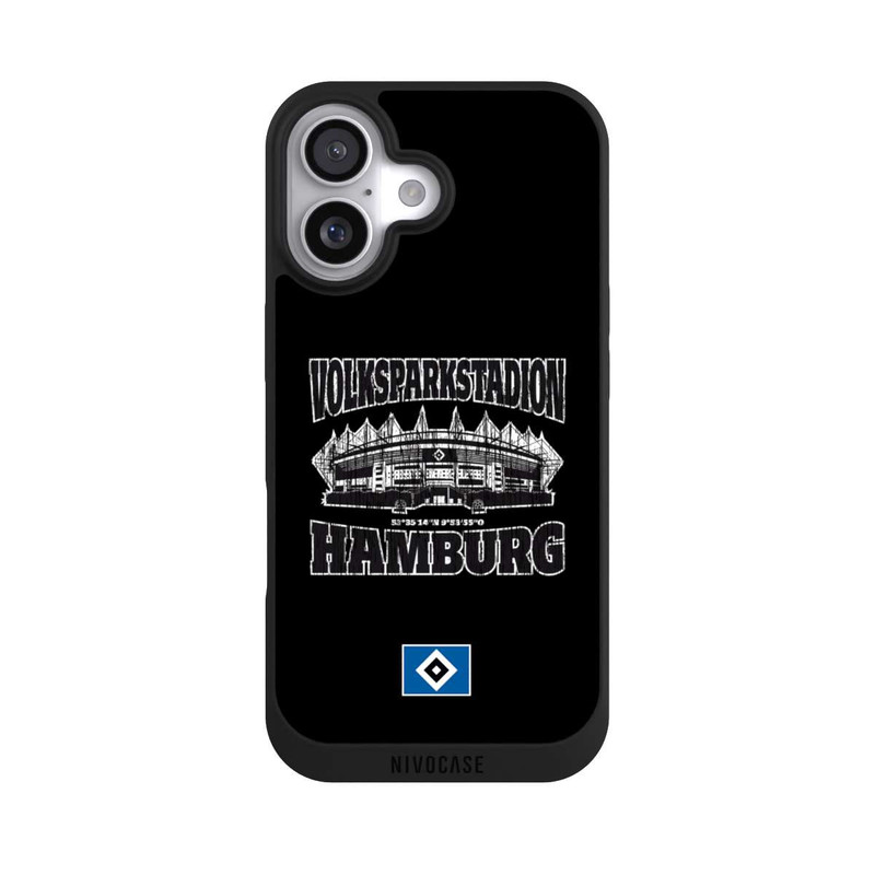 iPhone 17 NIVOpure HSV Volksparkstadion Schwarz