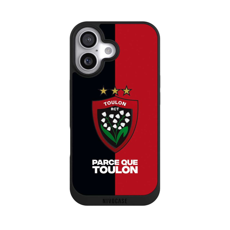 iPhone 17 NIVOpure RCT Logo Rouge Noir