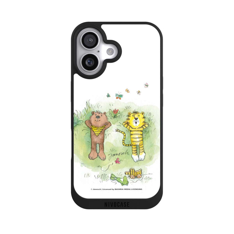 iPhone 17 NIVOpure Bär und Tiger Blumenwiese