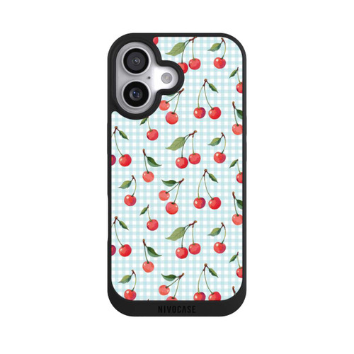  NIVOpure Cherries and Blue Gingham