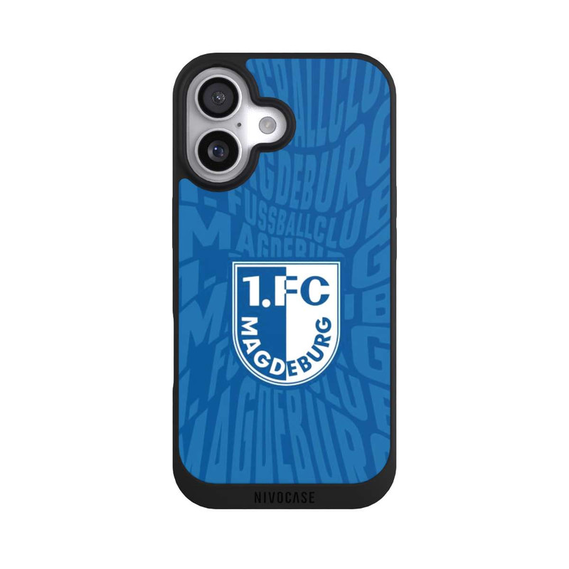 iPhone 17 NIVOpure 1. FC Magdeburg Wellenschrift