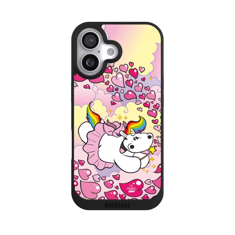 iPhone 17 NIVOpure Pummelfee Herzen