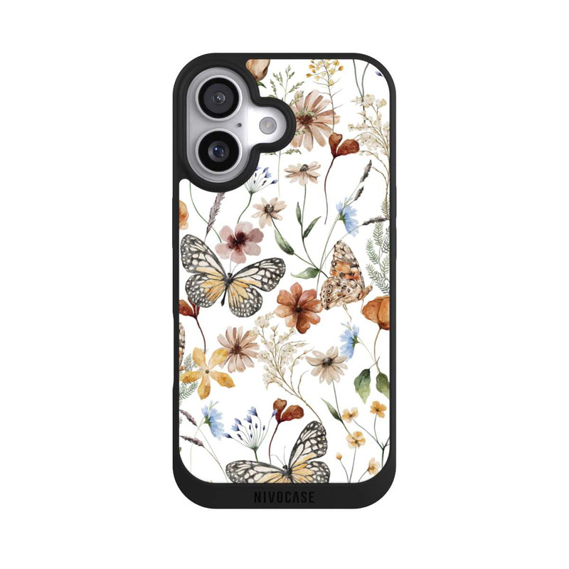 iPhone 17 NIVOpure Wildflowers and Butterflies Pattern