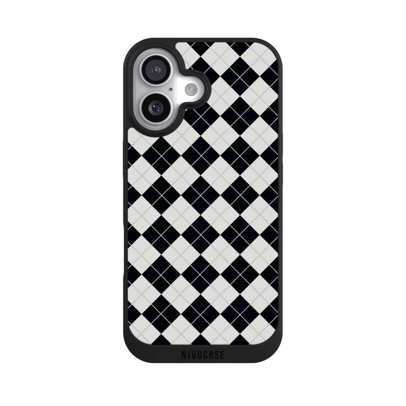 iPhone 17 NIVOpure Poloshirt Karo Look