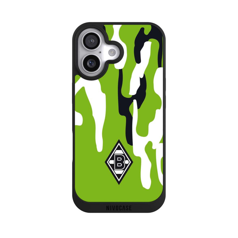 iPhone 17 NIVOpure Borussia Raute Grün Weiß Schwarz