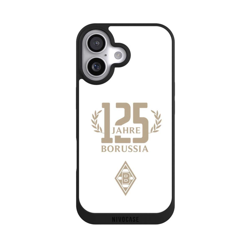 iPhone 17 NIVOpure Borussia 125 Jahre Weiß