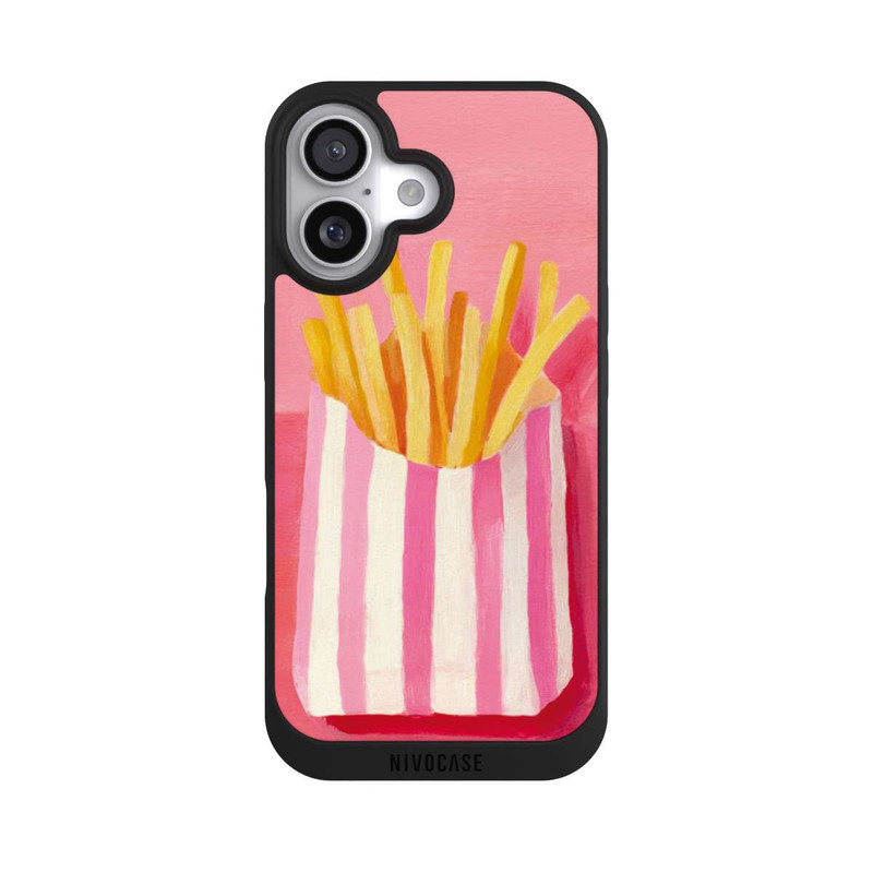iPhone 17 NIVOpure Retro Pommes Pink Watercolor
