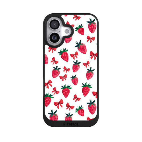  NIVOpure Strawberry Ribbon Pattern Red