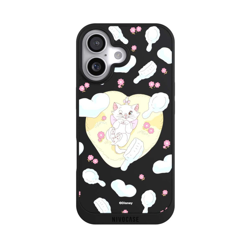 iPhone 17 NIVOpure Aristocats Marie Hearts Yellow Transparent