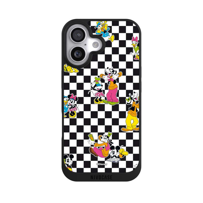 iPhone 17 NIVOpure Donald and Friends Pattern Black and White