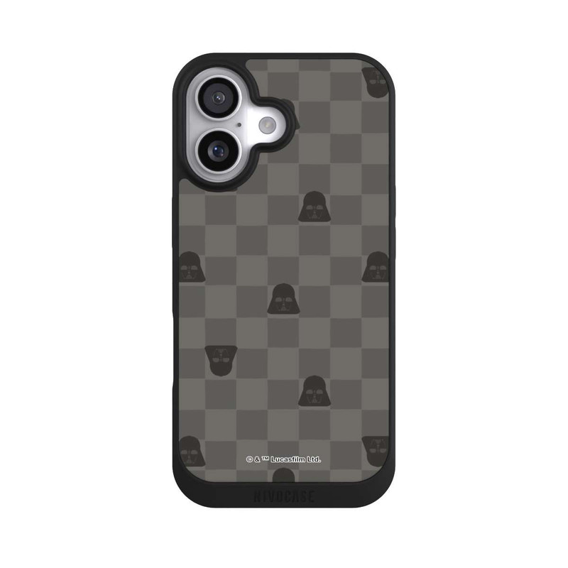iPhone 17 NIVOpure Darth Vader Chessboard Pattern Black