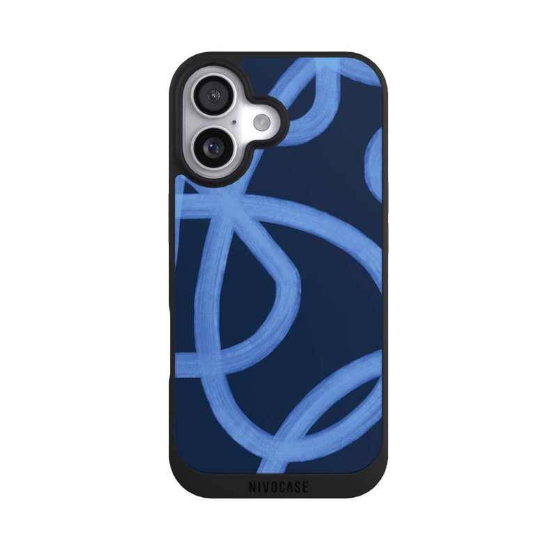 iPhone 17 NIVOpure Laced Up Tones of Blue