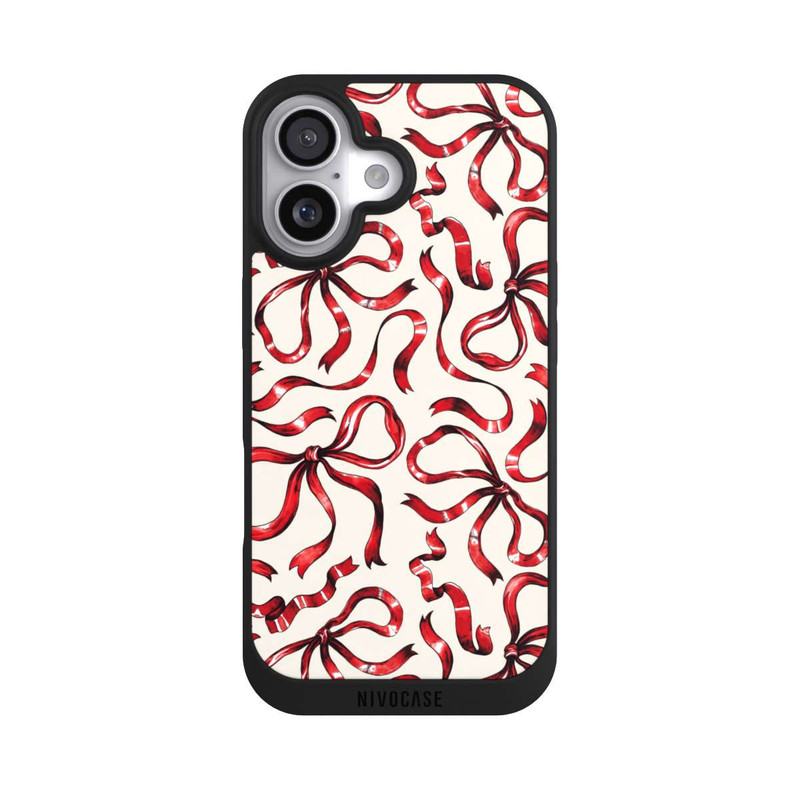 iPhone 17 NIVOpure Fine Bows Red