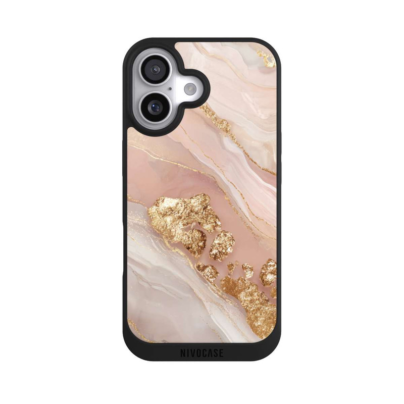 iPhone 17 NIVOpure Eleganz Gold Marmor