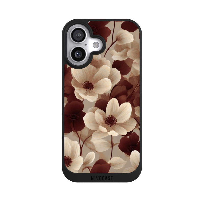iPhone 17 NIVOpure Naturfarbenes Blumenmuster mit KI