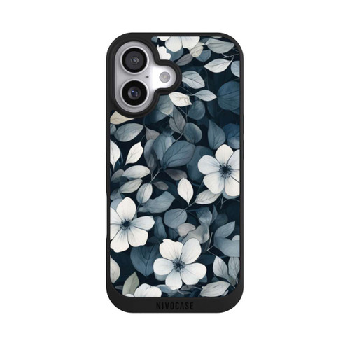  NIVOpure Blaue Negativblumen mit KI