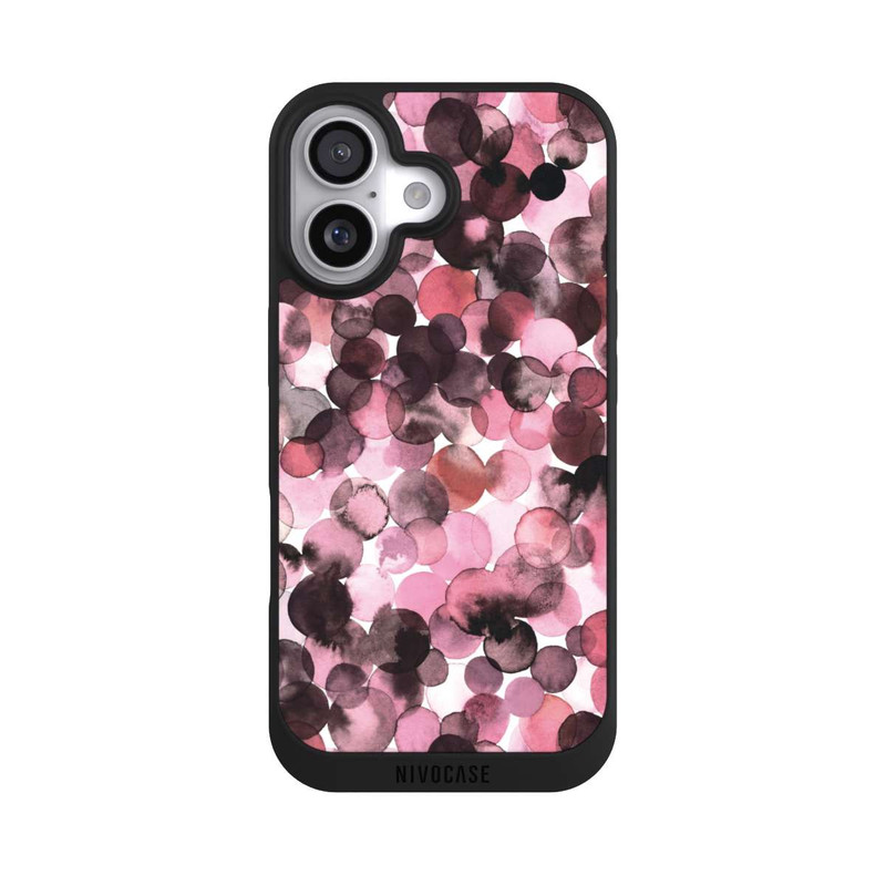 iPhone 17 NIVOpure Purple Dots Watercolor