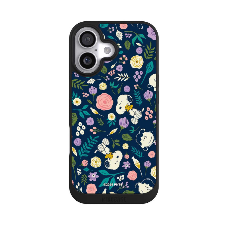iPhone 17 NIVOpure Peanuts Dark Flower Pattern