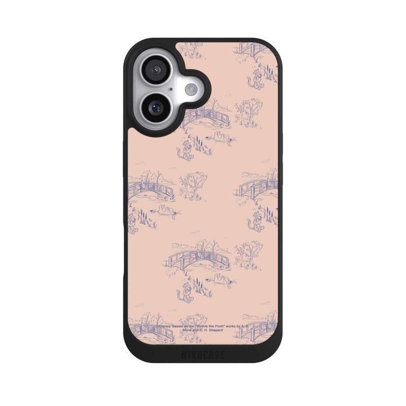 iPhone 17 NIVOpure Winnie the Pooh Retro Pattern Bridges Pink