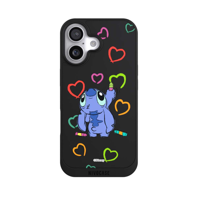 iPhone 17 NIVOpure Stitch Draws a Heart Transparent