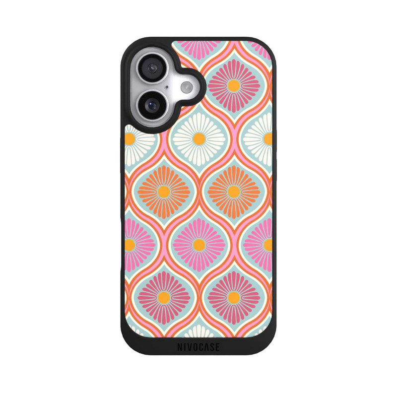 iPhone 17 NIVOpure Groovy 70s Retro Mod Flower Power