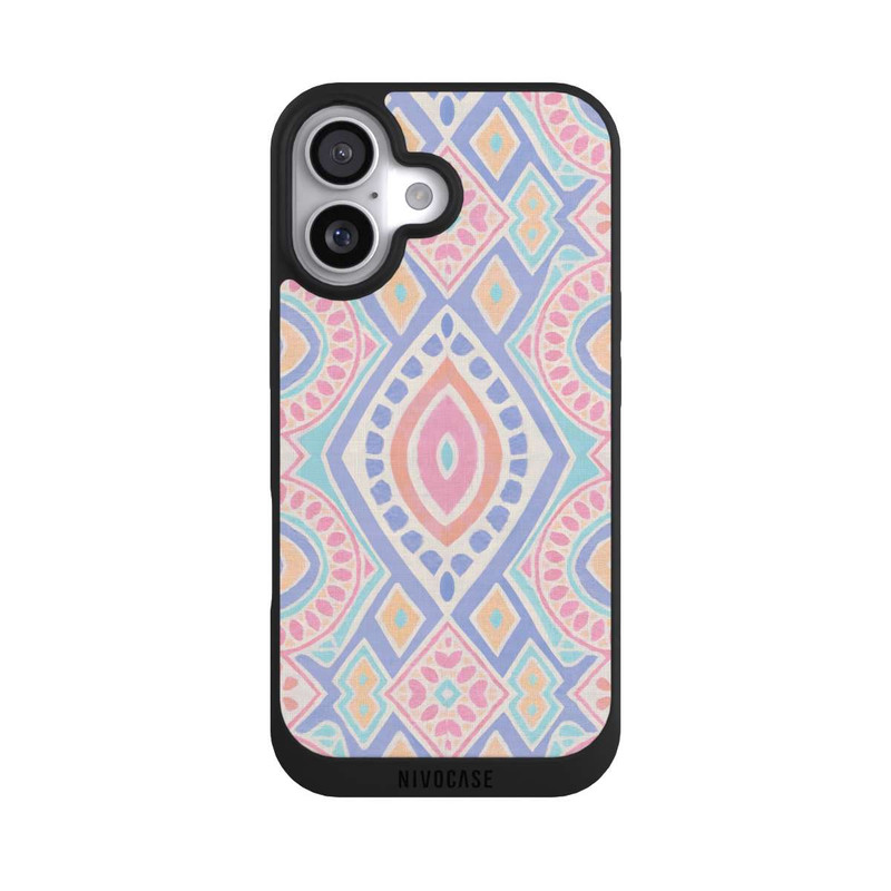 iPhone 17 NIVOpure Boho Geometric Mosaic Intricate Tribal Design