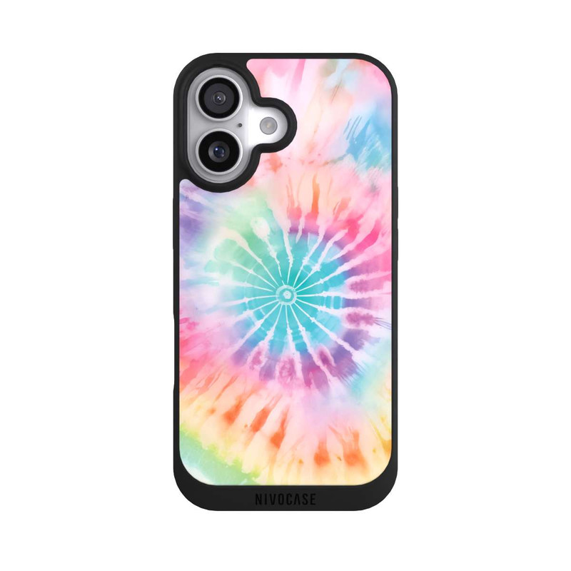 iPhone 17 NIVOpure Rainbow Color Tie Dye 