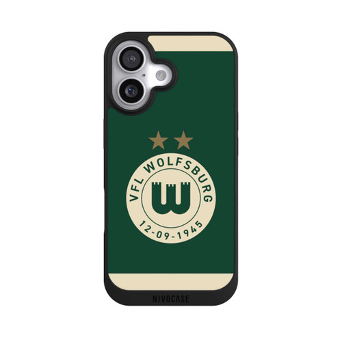  NIVOpure VfL Wolfsburg 80 Jahre Logo Frauen Streifen