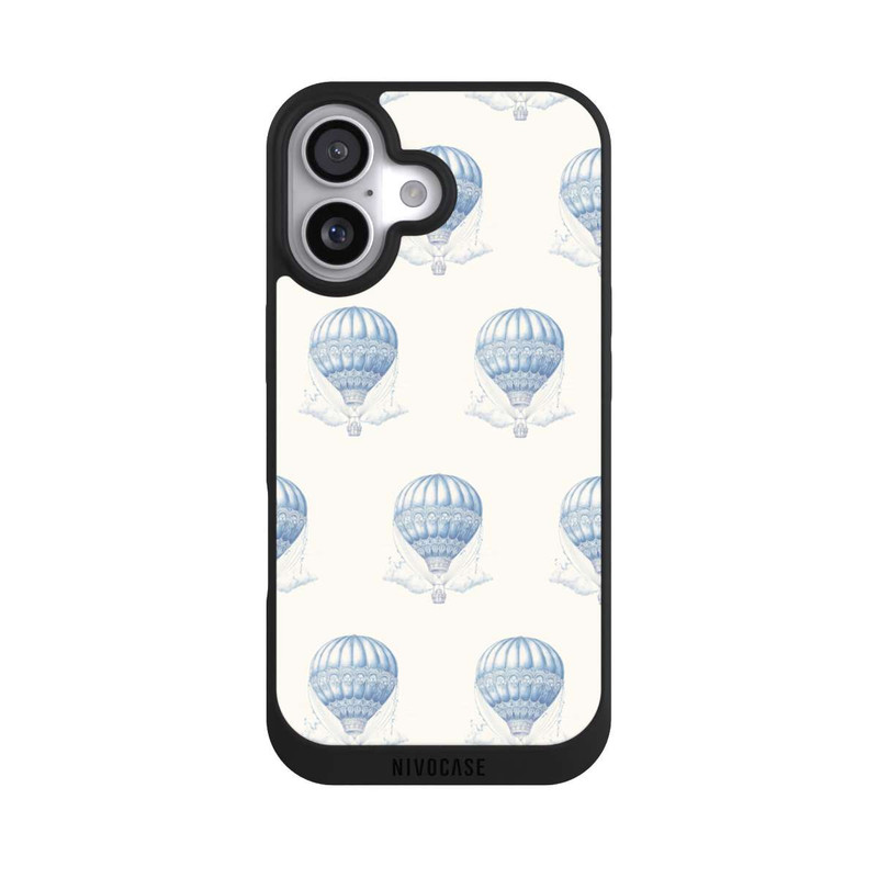 iPhone 17 NIVOpure Balloon Pattern Girl Toile de Jouy avec IA