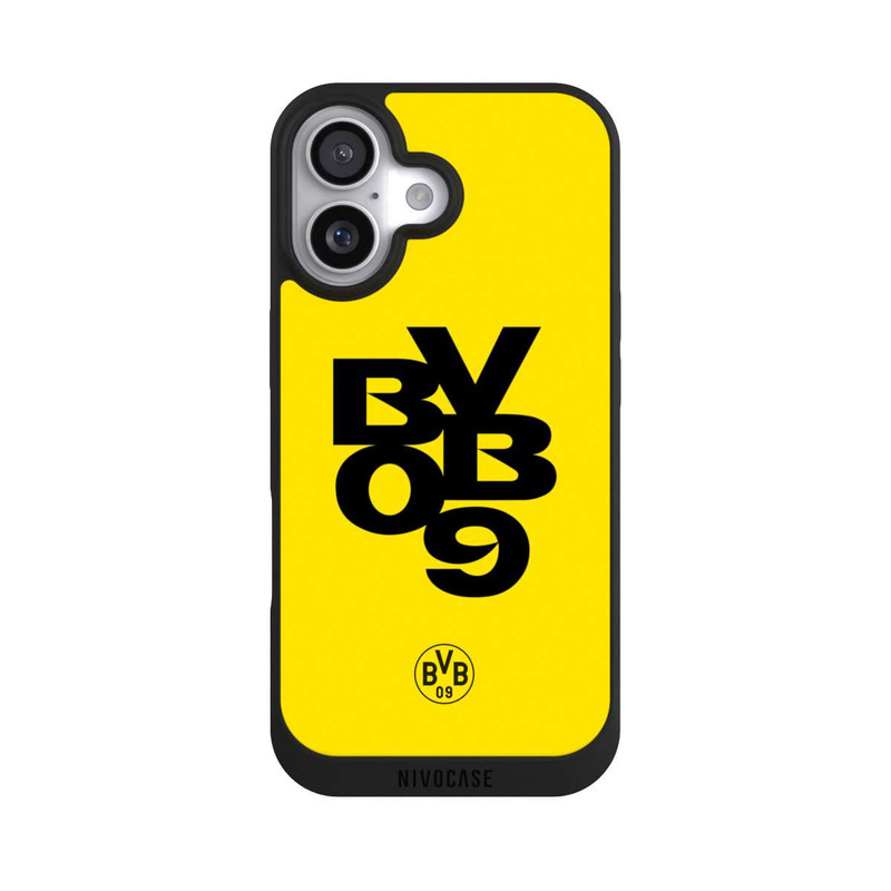 iPhone 17 NIVOpure BVB09 Schwarz Gelb