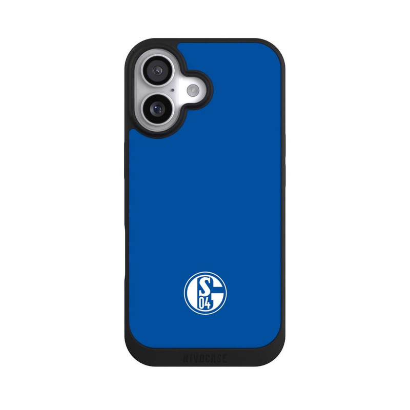 iPhone 17 NIVOpure FC Schalke 04 Logo Blau
