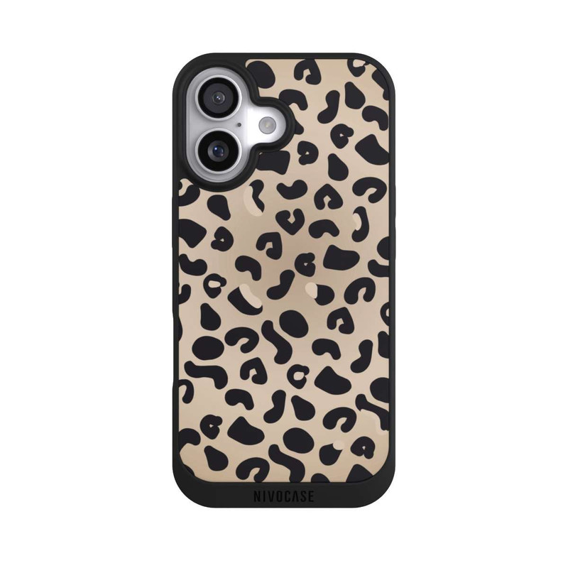 iPhone 17 NIVOpure  Gepardenmuster hellbraun