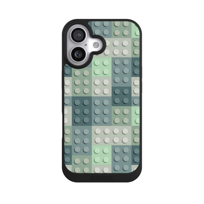 iPhone 17 NIVOpure Modèle de blocs verts