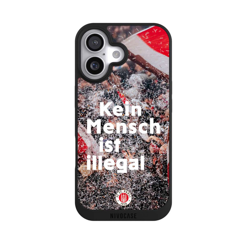 iPhone 17 NIVOpure FC St. Pauli Kein Mensch ist illegal