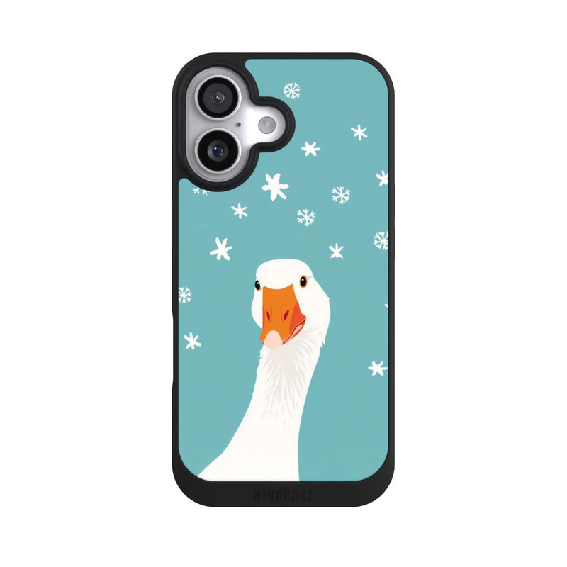 iPhone 17 NIVOpure Funny Goose Stars Blue with AI