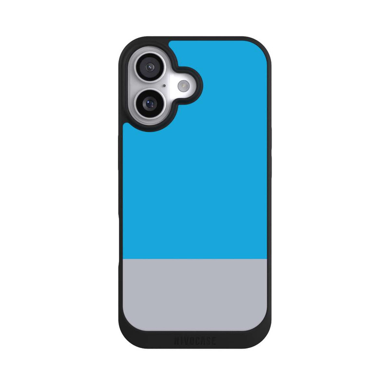 iPhone 17 NIVOpure Combinaison de Couleurs Bleu Clair et Gris