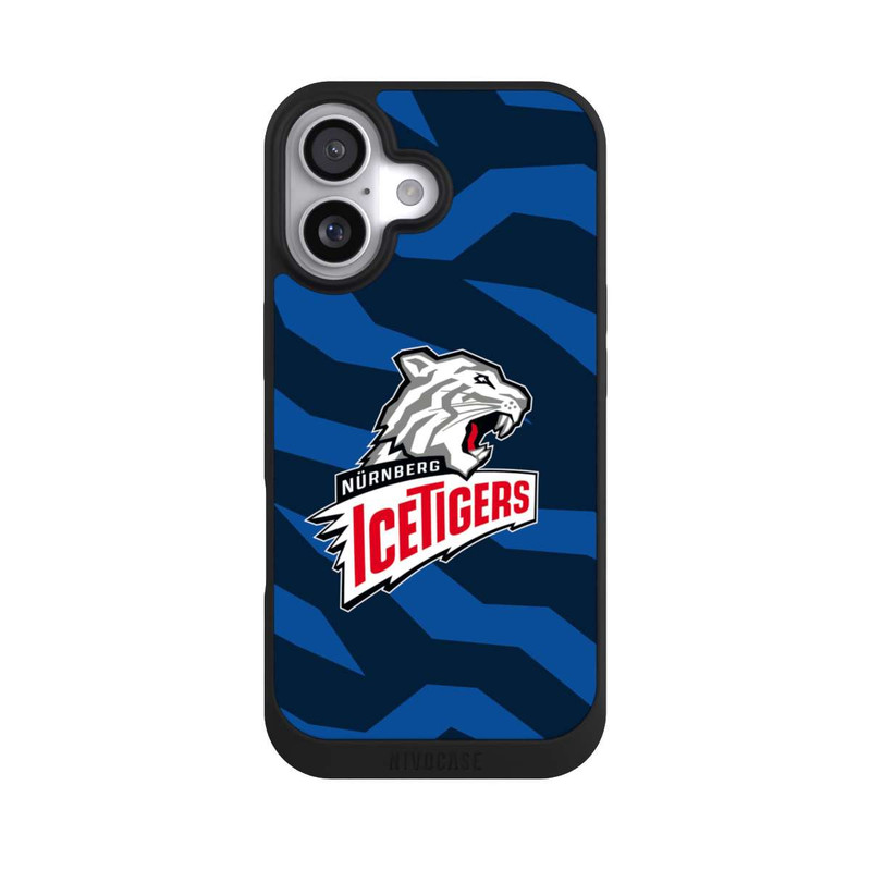 iPhone 17 NIVOpure Nürnberg Ice Tigers Muster
