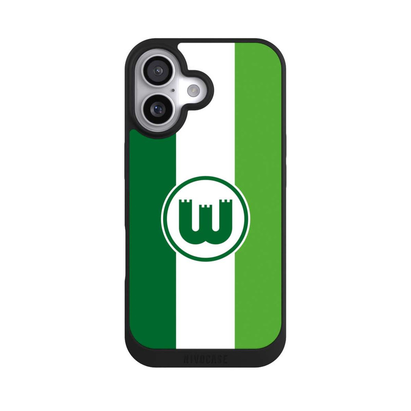 iPhone 17 NIVOpure VfL Wolfsburg Zinnenwappen Streifen