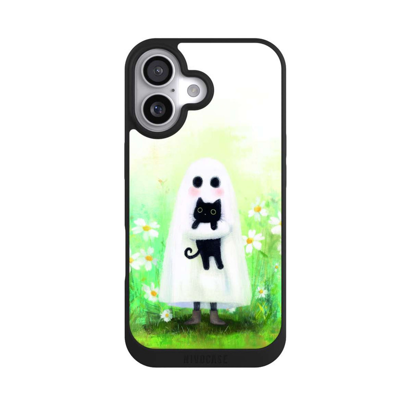 iPhone 17 NIVOpure Ghost Hug for Cat Halloween with AI
