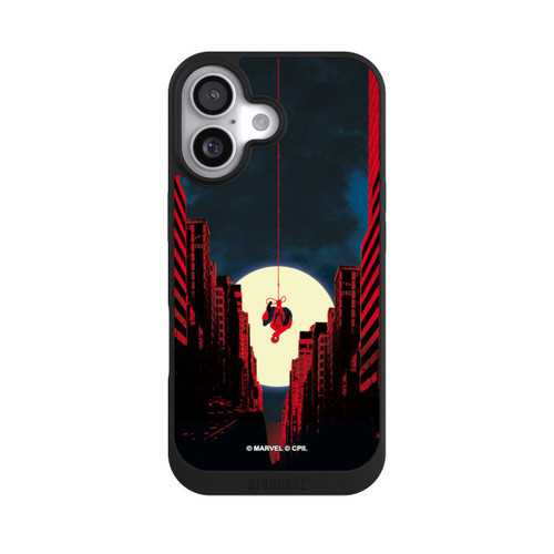 Apple iPhone 17 NIVOpure Spider-Man Marvel between Skyscrapers