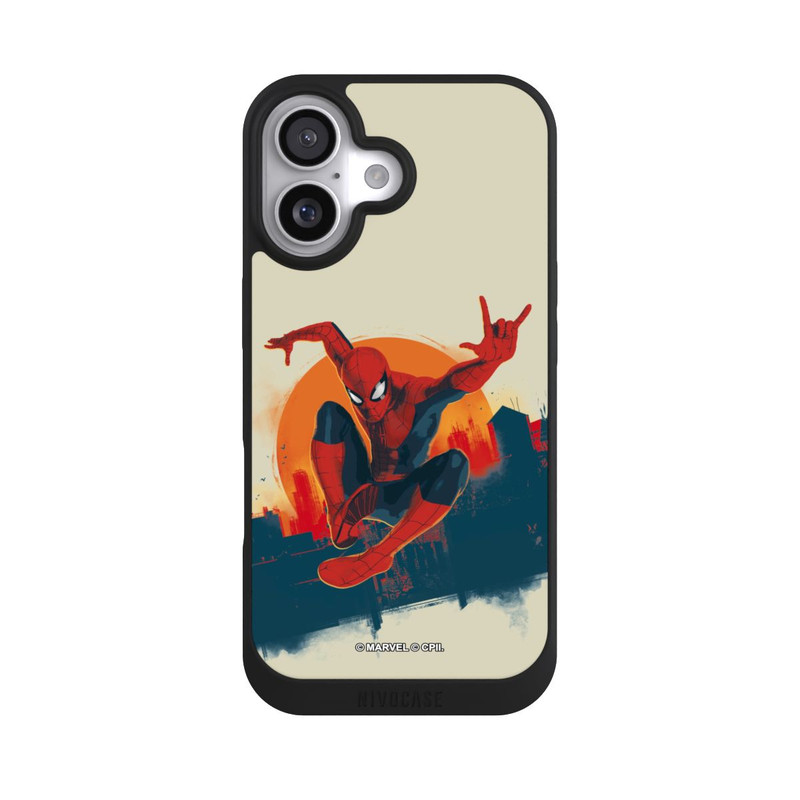 iPhone 17 NIVOpure Spider-Man Hero Force beige
