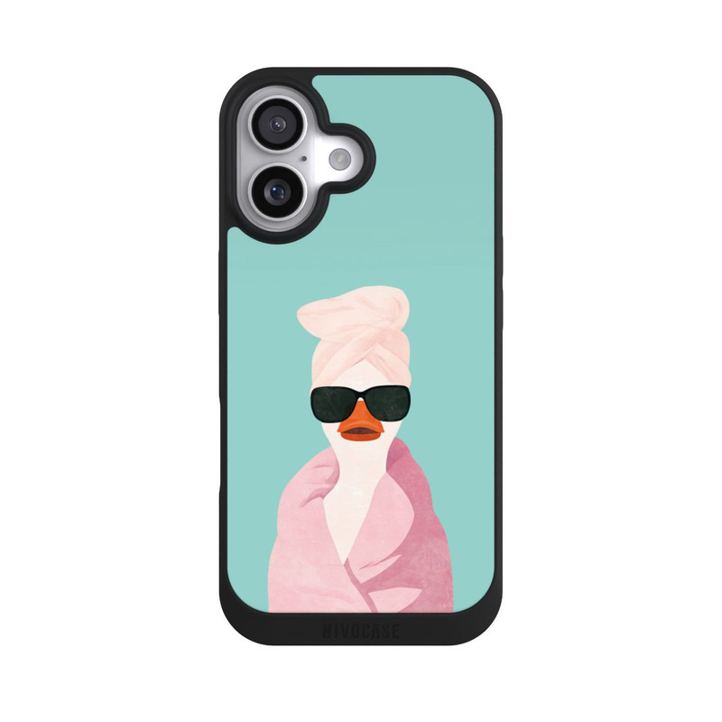 iPhone 17 NIVOpure Turquoise Duck Wearing a Turban with AI