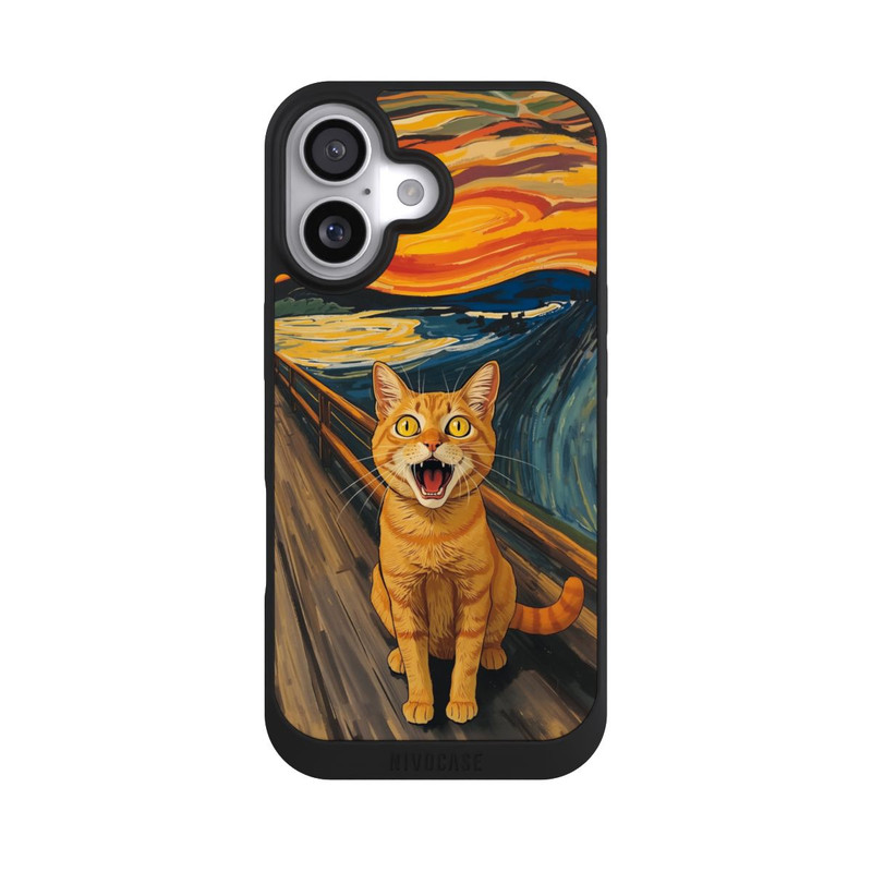 iPhone 17 NIVOpure The Scream Cat with AI