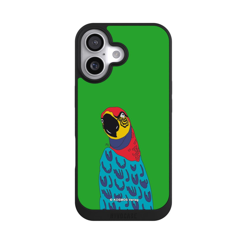 iPhone 17 NIVOpure Drei Fragezeichen und der Super-Papagei