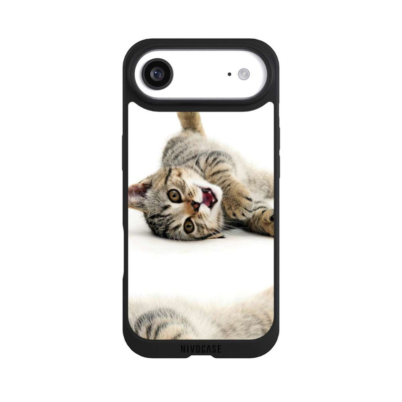 iPhone Air NIVOpure Cat Rolling around