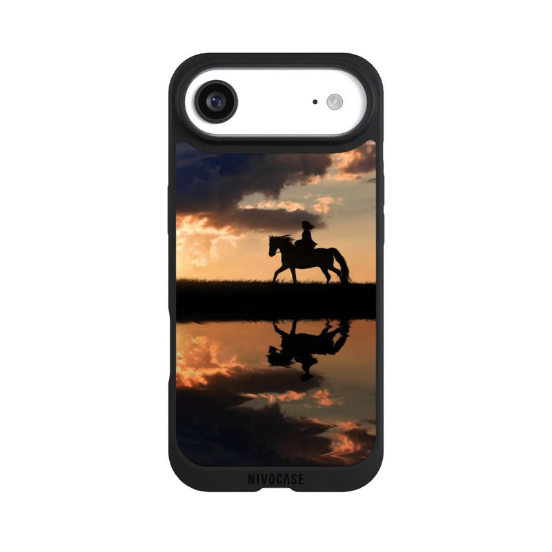 iPhone Air NIVOpure Ausritt im Sonnenuntergang