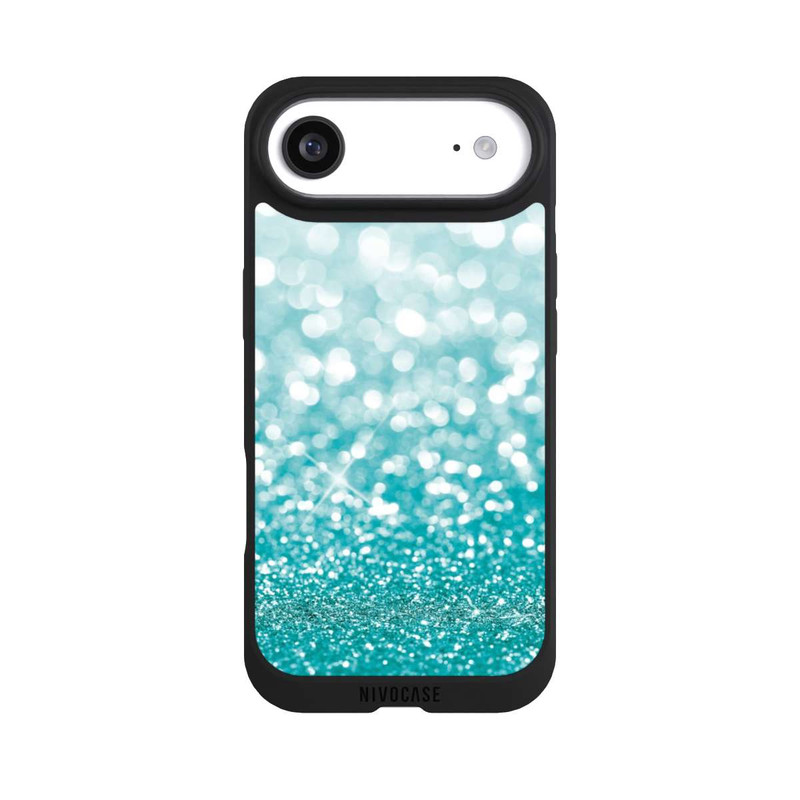 iPhone Air NIVOpure Petrol Glitter Look