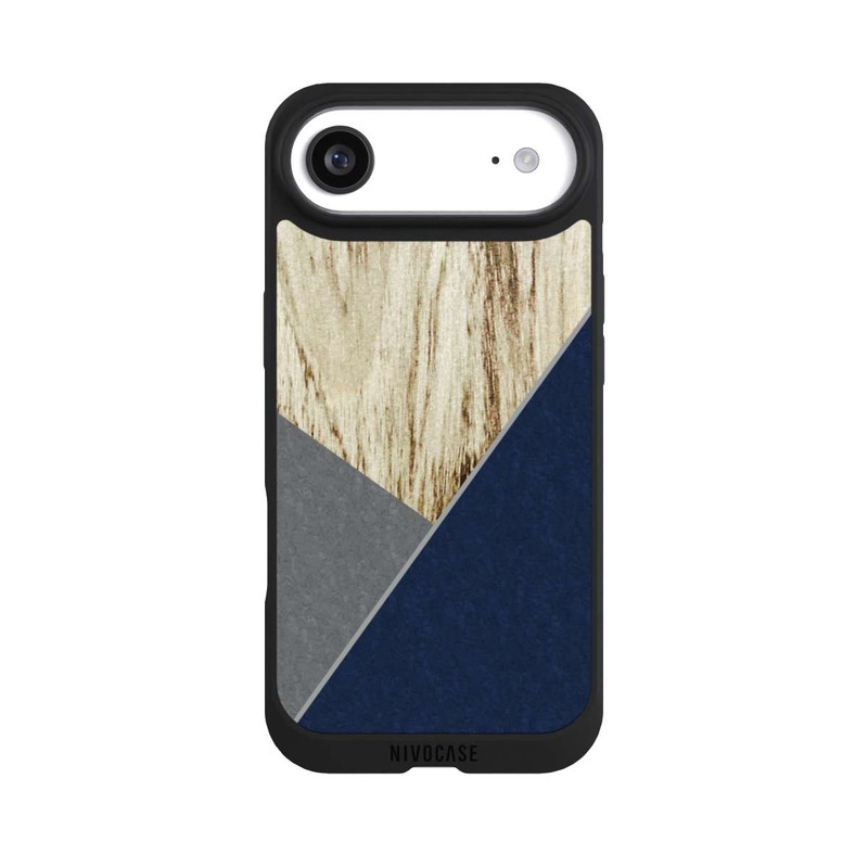 iPhone Air NIVOpure Grafic Wood Blue